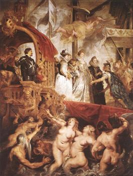 彼得 保羅 魯本斯 The Landing of Marie de' Medici at Marseilles